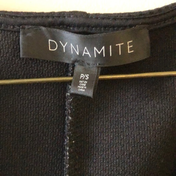 Dynamite Black Dress - Picture 5 of 5